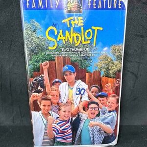 The Sandlot VHS 1993 Fox Video Family Feature Clamshell Case PG Baseball Comedy